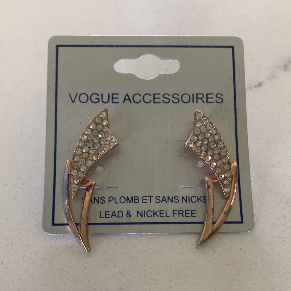 Lightning bolts Vogue accessories earrings
